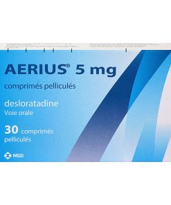 Aerius 5 mg et sirop sans ordonnance