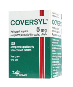 Coversyl 5 mg, 10 mg et 2.5 mg Sans Ordonnance